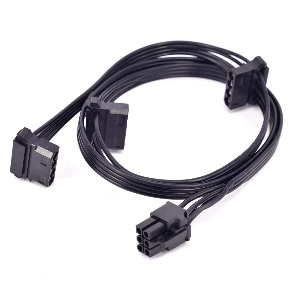 

PCI express 6Pin 1 to 3 IDE 4Pin Power Cable Modular PSU Peripheral Port Multiplier for CORSAIR HX1050 HX850 HX750 HX650