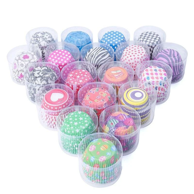 100Pcs/lot Cake Mold Muffin Cupcake Paper Cups Cake Forms Cupcake Liner Baking Muffin Cup Case Party Tray Cake Decorating Tools