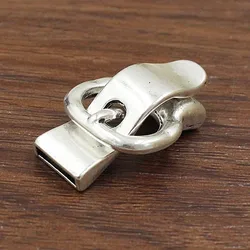 Onebeading Tibetan Silver Magnetic Lobster Clasp Necklace Hook Fings bails For Bracelet 30x20mm Hole:approx 10x2mm 2 Pcs