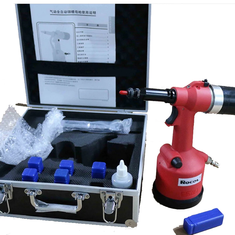 RL-0312 High quality automatic rivet nut rivettatrice pneumatic hydraulic pull rivet nut gun automatic pneumatic tool 1pc