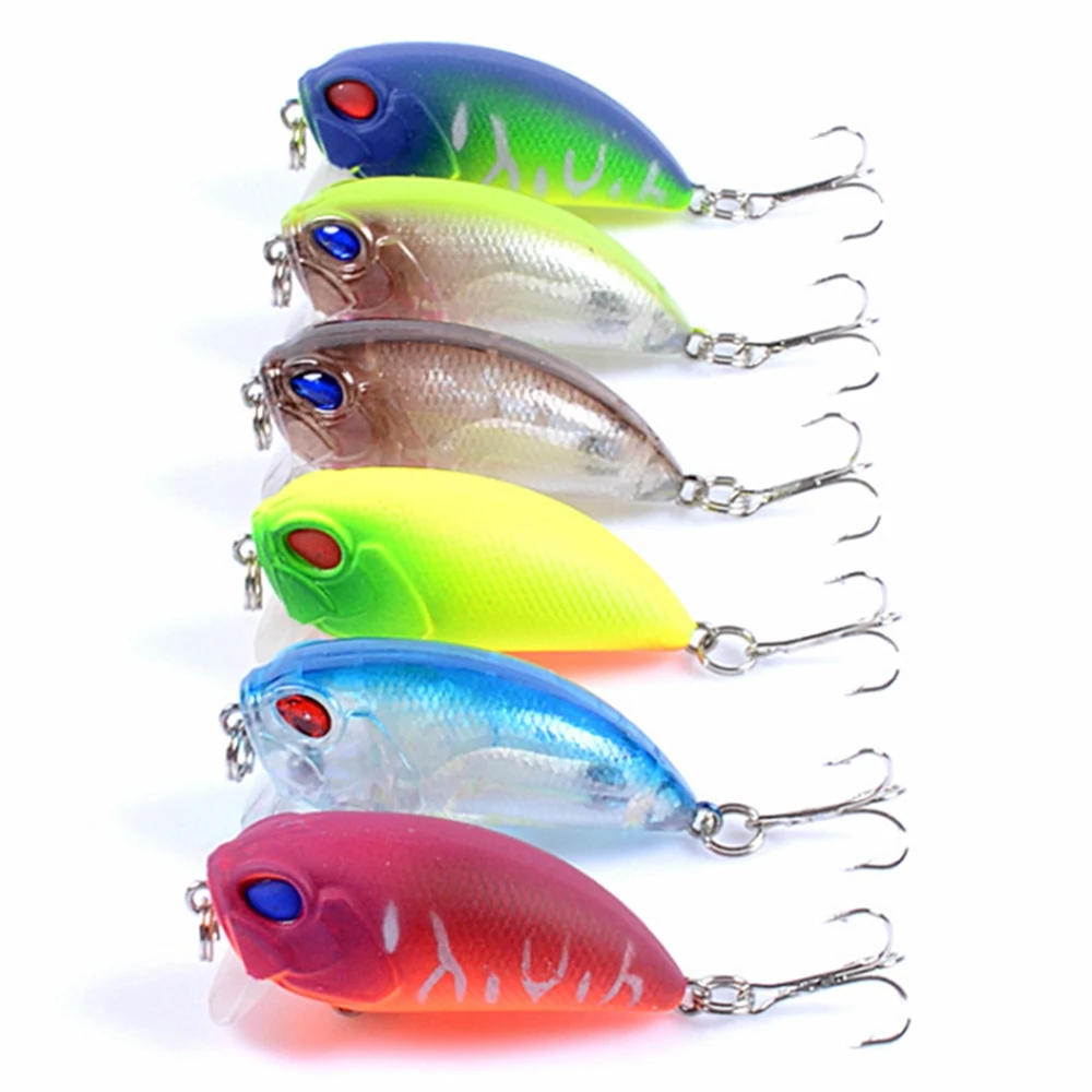 1 szt. Przynęty wędkarskie Crankbait 5cm 7.1g pływająca sztuczna japoński wobler basowa Pesca Crankbait i woblery karpia przynęta na szczupaka