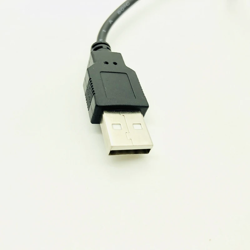 Адаптер питания SATA на USB, USB 5 в «папа» на 15Pin SATA «мама», источник питания для 2,5 дюймового ноутбука SATA HDD 22AWG, черный 50 см