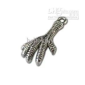 

600pcs Tibetan silver paw charm A11239