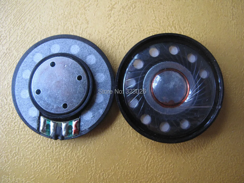 Блок наушников 40 мм, белый магнит, внутренний магнитный динамик, заводские магазины, 13 ядер, 2 шт.