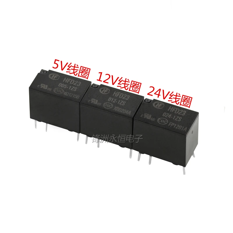 5PCS/lot  Relay  JRC-23F  HFD23-005 012 024-1ZS  6PIN 1A  Sensitive