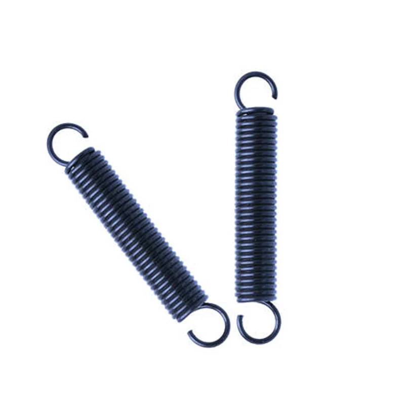 2Pcs 0.3mm WD 4mm OD Hook Springs Steel Steaming oven pull Stretch spring Length 140mm-300mm