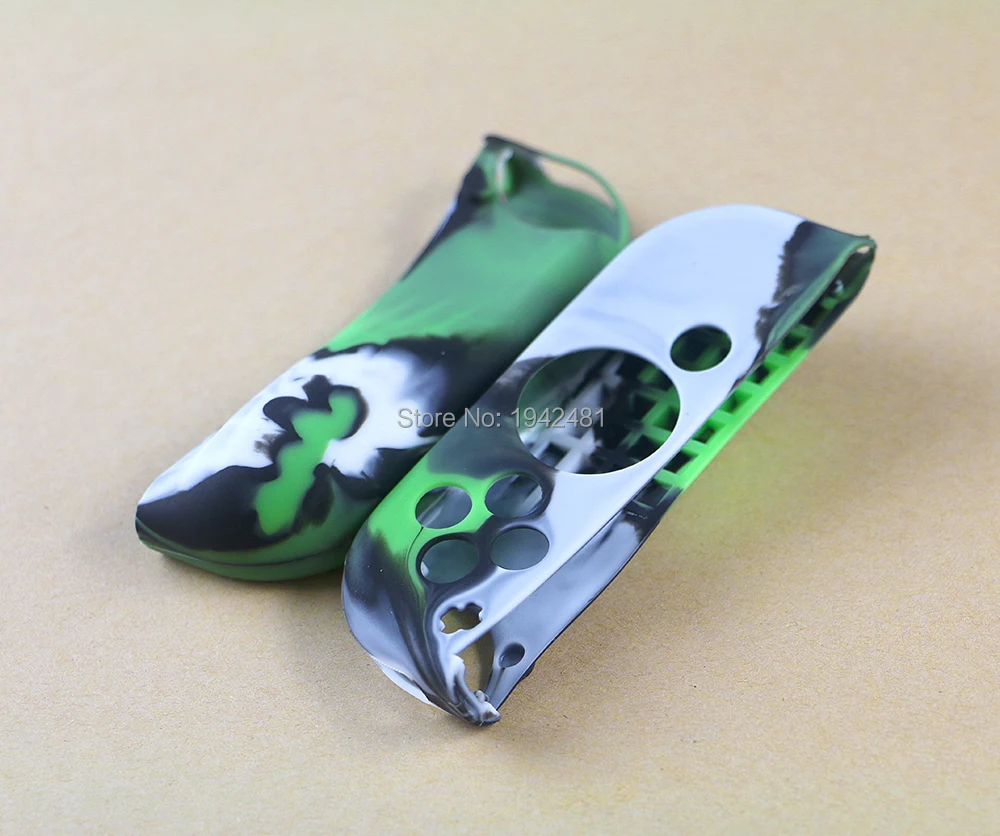 1set Camouflage Silicone Right Left controller Case Skin Cover Protector Replacement For Switch Joy Con