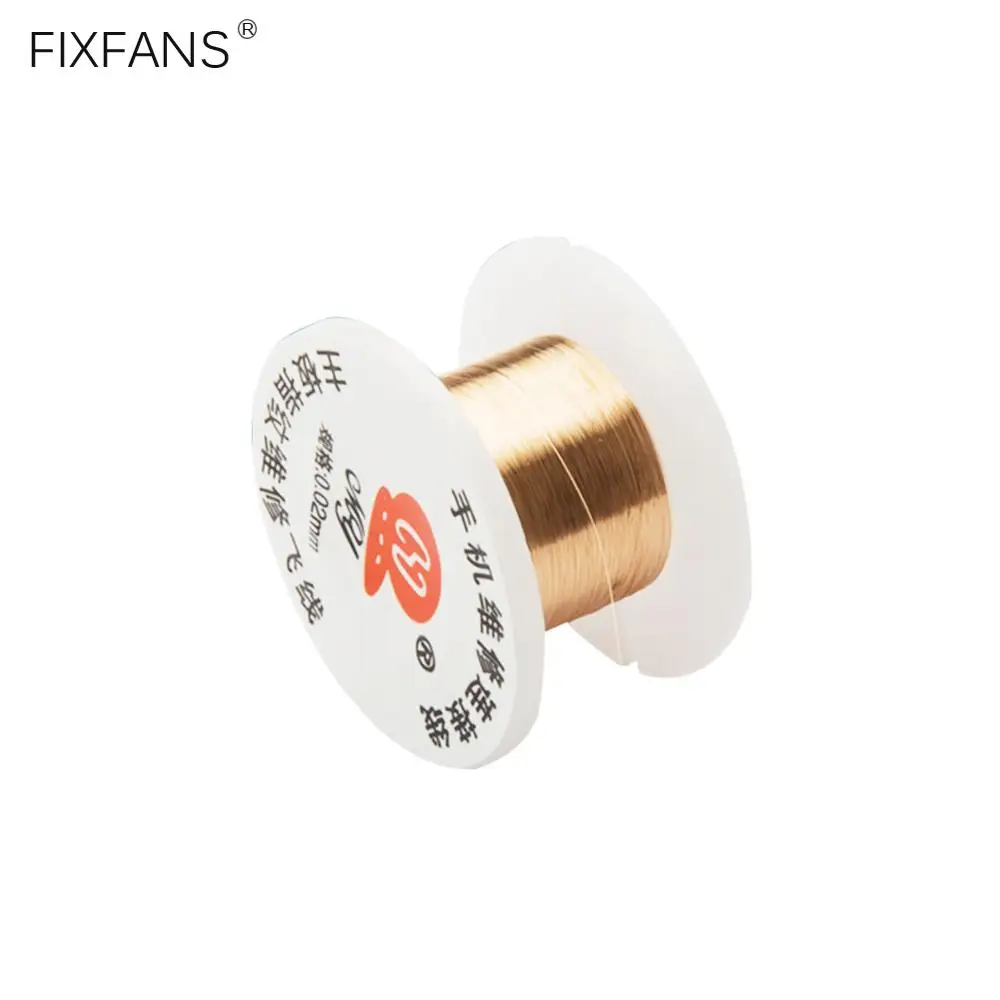 Ultra Thin 0.02mm Insulation Copper Soldering Jump Wire for Mobile Phone Computer PCB Link Fly Line Welding Maintenance Tools