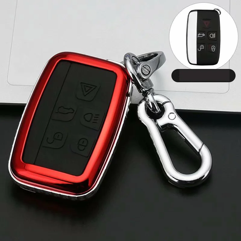 5 button Car Key Case Shell Cover For Land Rover Evoque Discovery 4 Rover Evoque For XE XFL et Jaguar Freelander