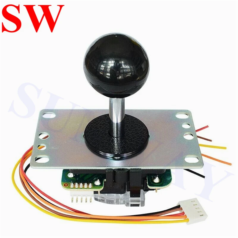 2pcs/Lot Original Japan Sanwa Joystick JLF-TP-8YT Fighting rocker with Topball and Octagonal restrictor for arcade game part