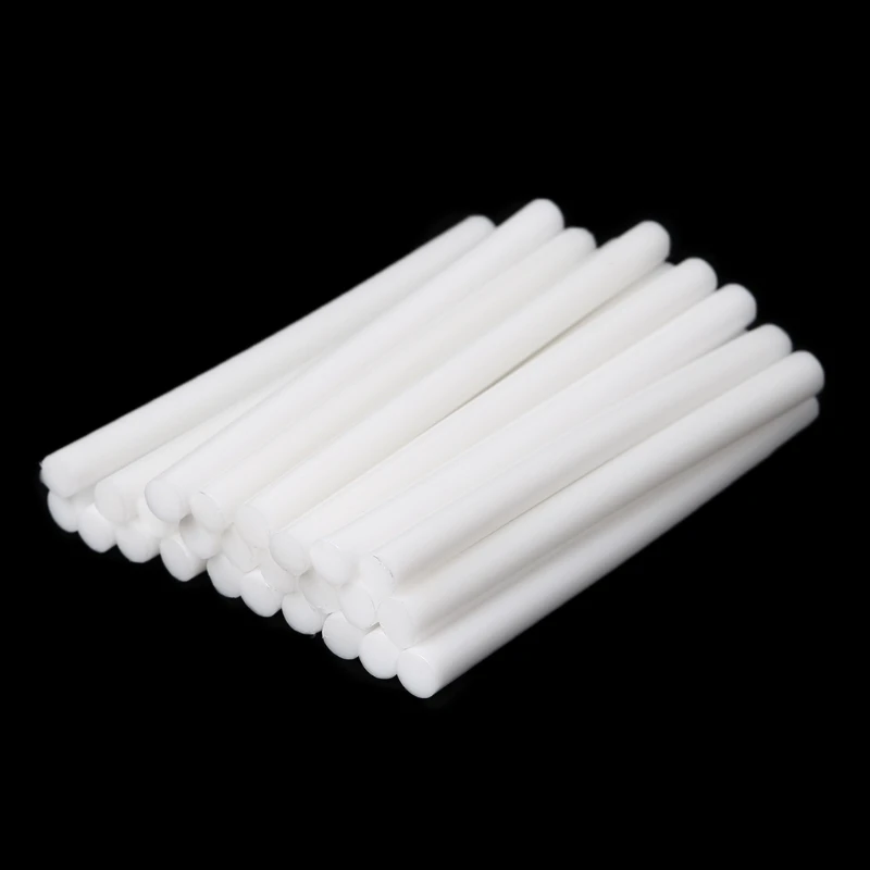 

Durable 25pcs Hot Melt Glue Stick High Viscosity White 7mm For DIY Craft Toy Repair Tool