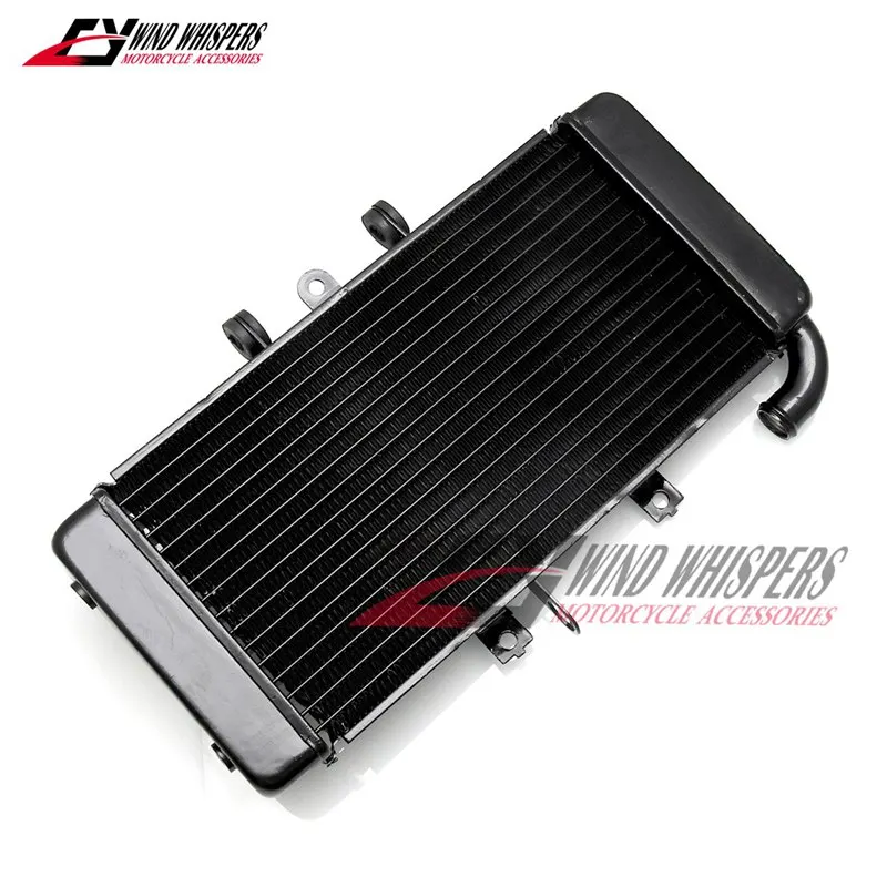 Motorcycle Aluminum Black Cooler Cooling Radiator For Yamaha FZ400 FZ 400 1997-2011