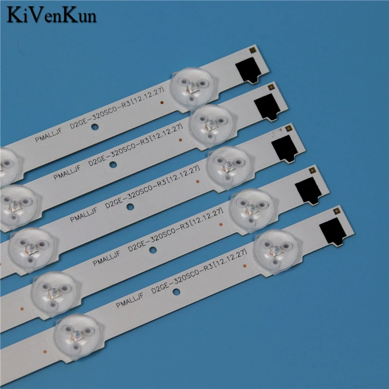 650Mm 9 Lampu LED Lampu Latar Strip untuk Samsung UE32F4020AW 32 "D2GE-320SC0-R3 2013SVS32H 2013SVS32F Bar Kit Televisi LED Band