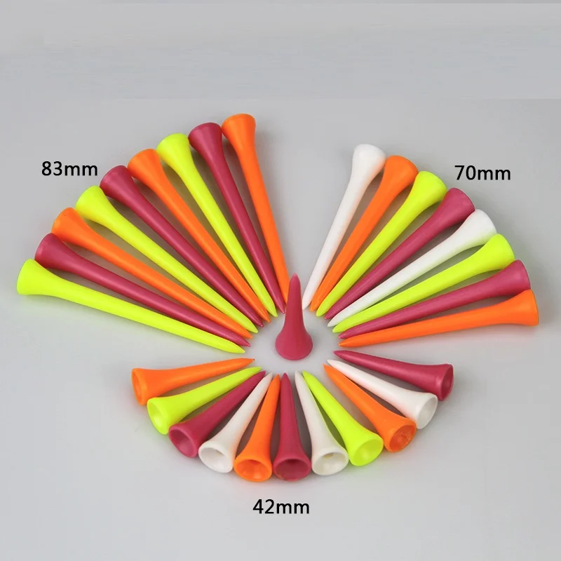 

Fluorescent Golf Tee Night Playing Golf Accessories Mix Color 20pcs One pack