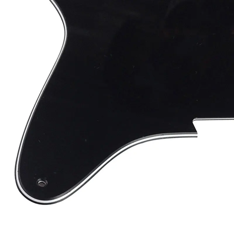 Pleroo Quality Guitar Parts - For Left Handed 4 Holes Guitar Strat Pickguard Blank Material For Strat Style Custom