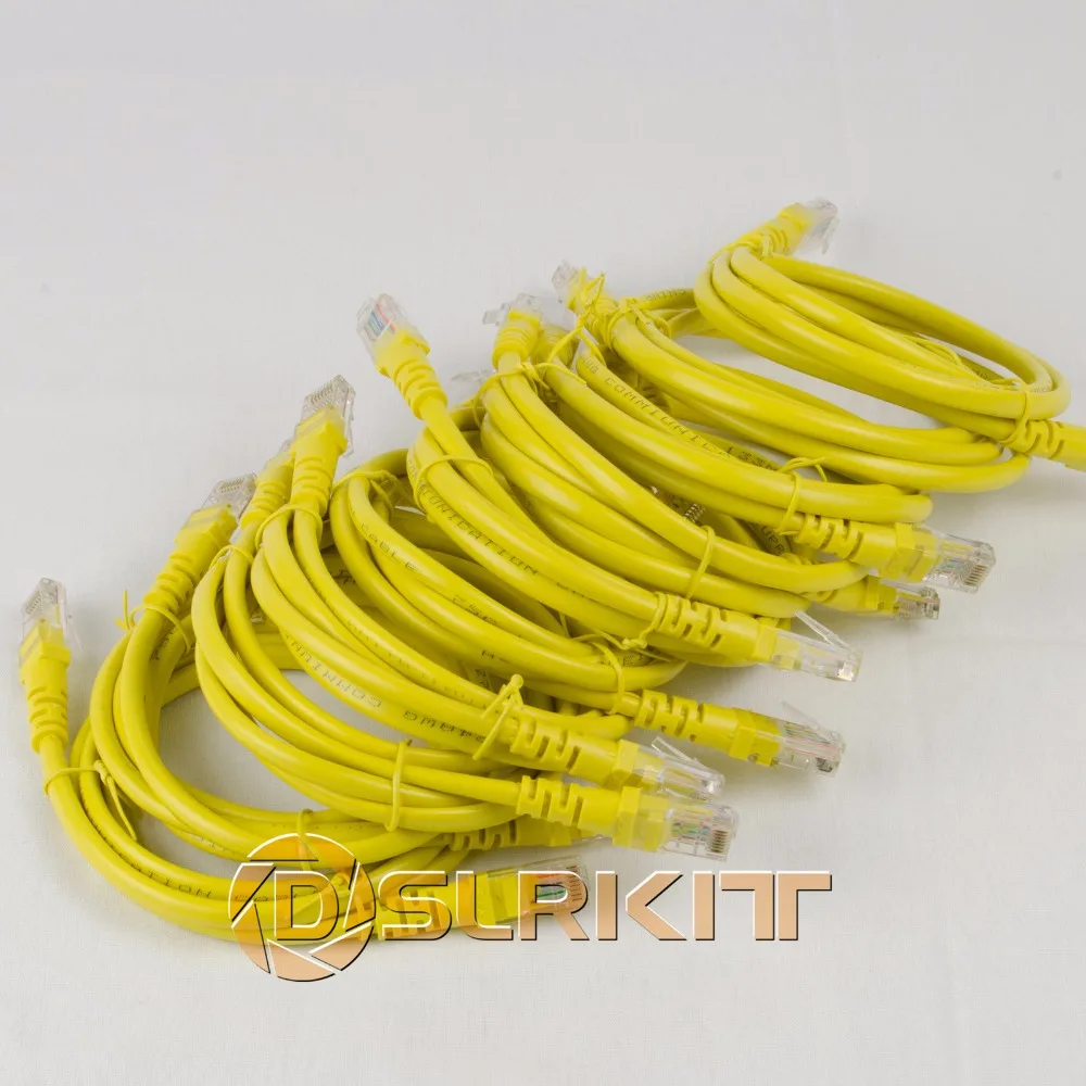 Lot 10 cables/ 39inch 1M 568B CAT5E UTP Ethernet RJ45 Patch Cable Network Cable