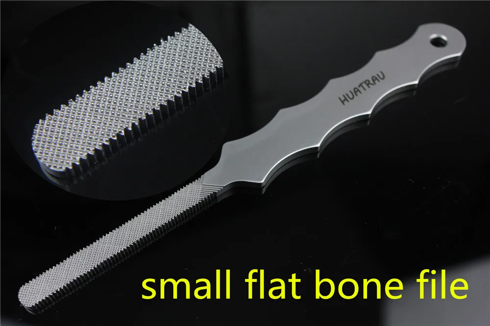 medical small animal orthopedic instrument flat bone file round bone file Grind bone Joint bone file Patellar groove hook deepen