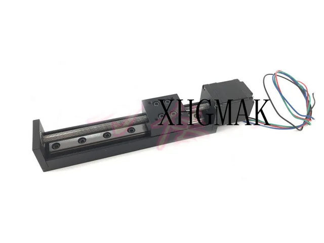 

Micro-slide CNC ST 28 motor Ballscrew Sliding Table effective stroke 100mm+1pc 28 stepper motor XYZ axis Linear motion