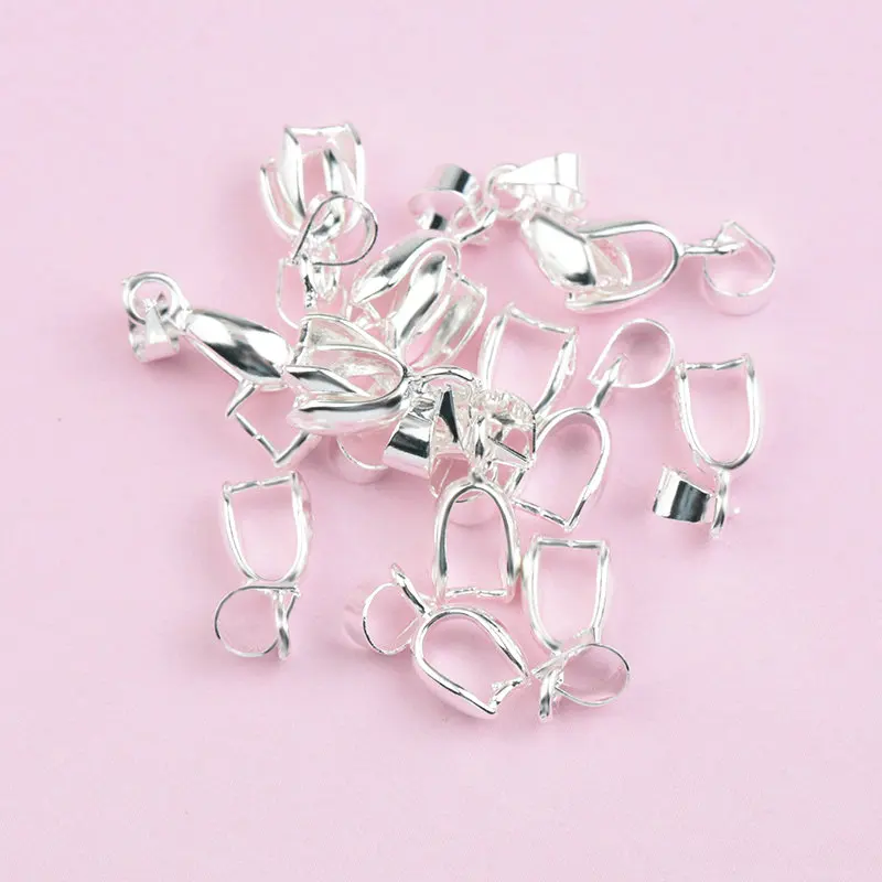 10 stks 4x15mm Koperen Connectors Hangers Sluitingen Haken Clips Borgtocht koperen Zaden Gesp Voor DIY Handgemaakte Sieraden Maken 4 kleuren