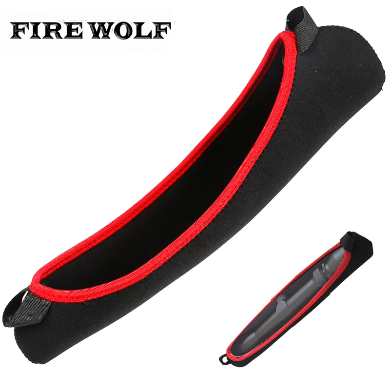 

Чехол для прицела FIRE WOLF, чехол для винтовки, неопреновый чехол для прицела, БОЛЬШОЙ, 13 дюймов (ДО 15 дюймов), двусторонний дизайн, черный цвет, охота