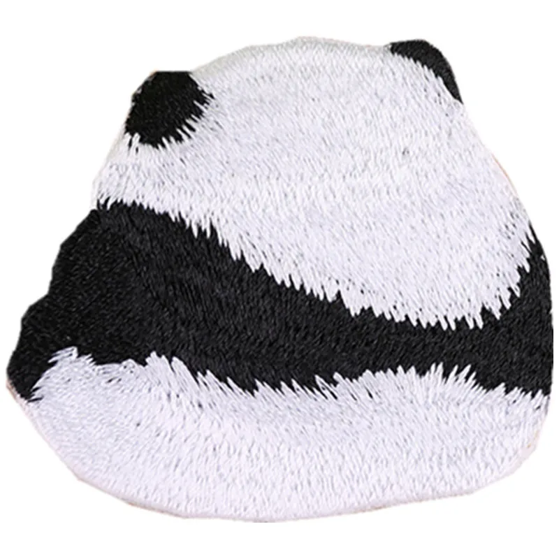 AHYONNIEX patch Panda di marca per abito ricamo distintivo simpatico cartone animato toppe animali libro conto mano accessori fai da te