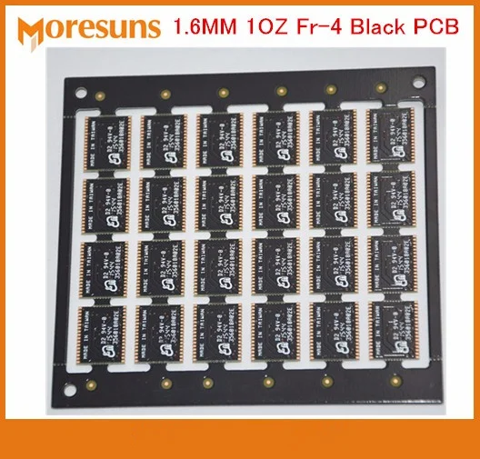 2 layer PCB Manufacturing HASL ENIG 1-6 Layer Black PCB Prototype PCB File Gerber File Layout Outline PCB Design Circuit Copy