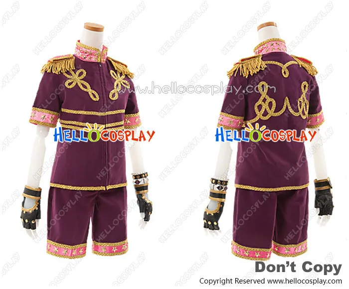 Uta No Prince Sama Cosplay Class S Syo Kurusu Purple Debut Costume H008