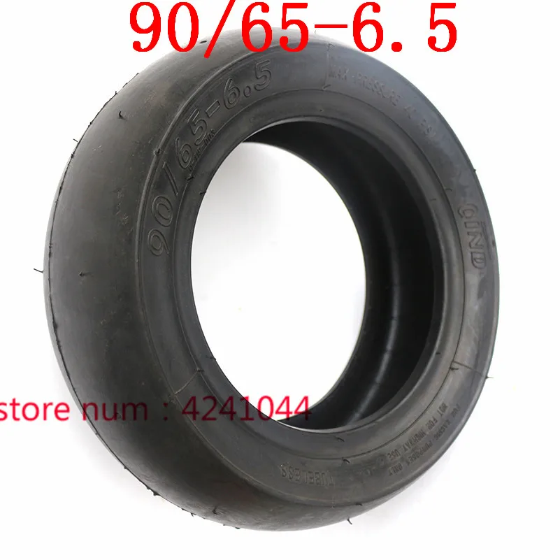 Neumáticos sin cámara lisos para mini bicicleta de bolsillo, neumáticos de vacío para 47cc 49cc, MTA1 MTA2 H TR30, 90/65-6,5