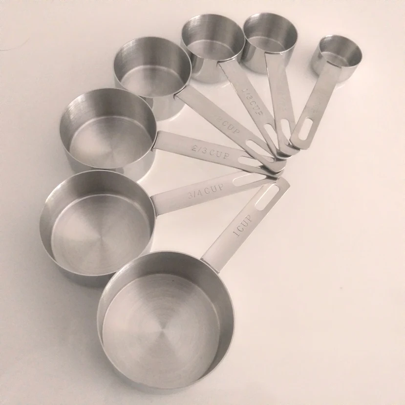 MIUFrance 7-Piece Stainless Steel Measuring Cup Set