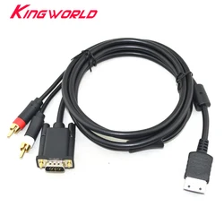 High quality cable for SEGA Dreamcast DC Definition Audio Video Cord RCA Sound Adapter HD PAL NTSC VGA box Cable