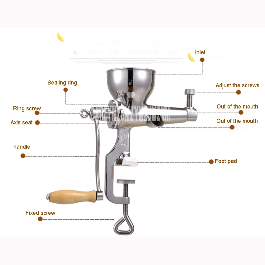 Nhà Thép Không Gỉ 304 Cam Chanh Máy Ép Orange Lemon Máy Ép Trái Cây Bằng Tay Bấm Máy Ép Thương Mại Máy Ép