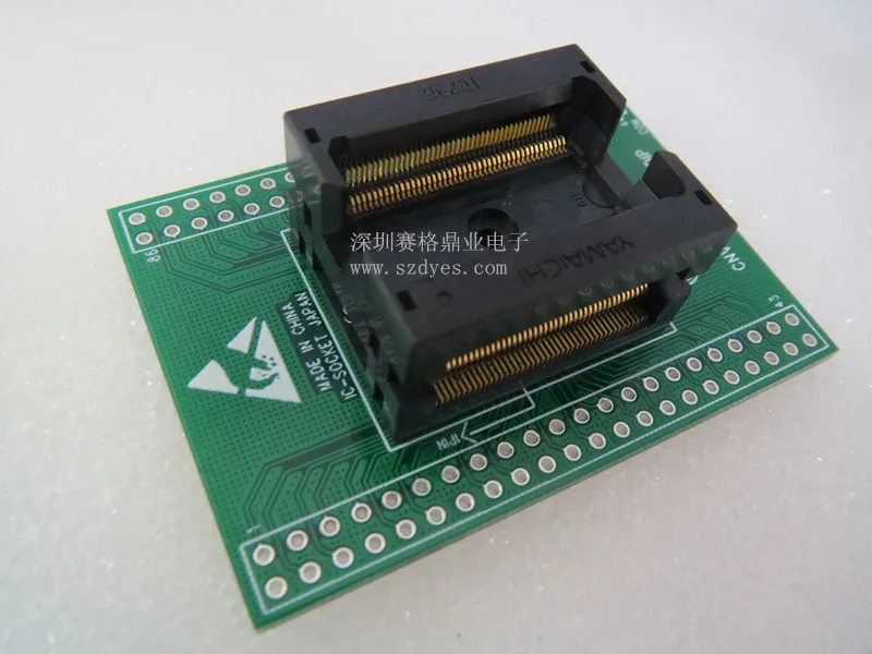 Opentop TSOP86/DIP SSOP86 TSSOP86DDR IC296-011 0,5mm YAMAICHI IC Brenn sitz Adapter prüfung sitz Test Buchse prüfstand