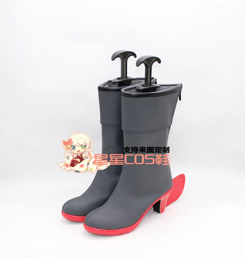 Kantai Collection Shimakaze Girls Halloween Cosplay Shoes Boots X002