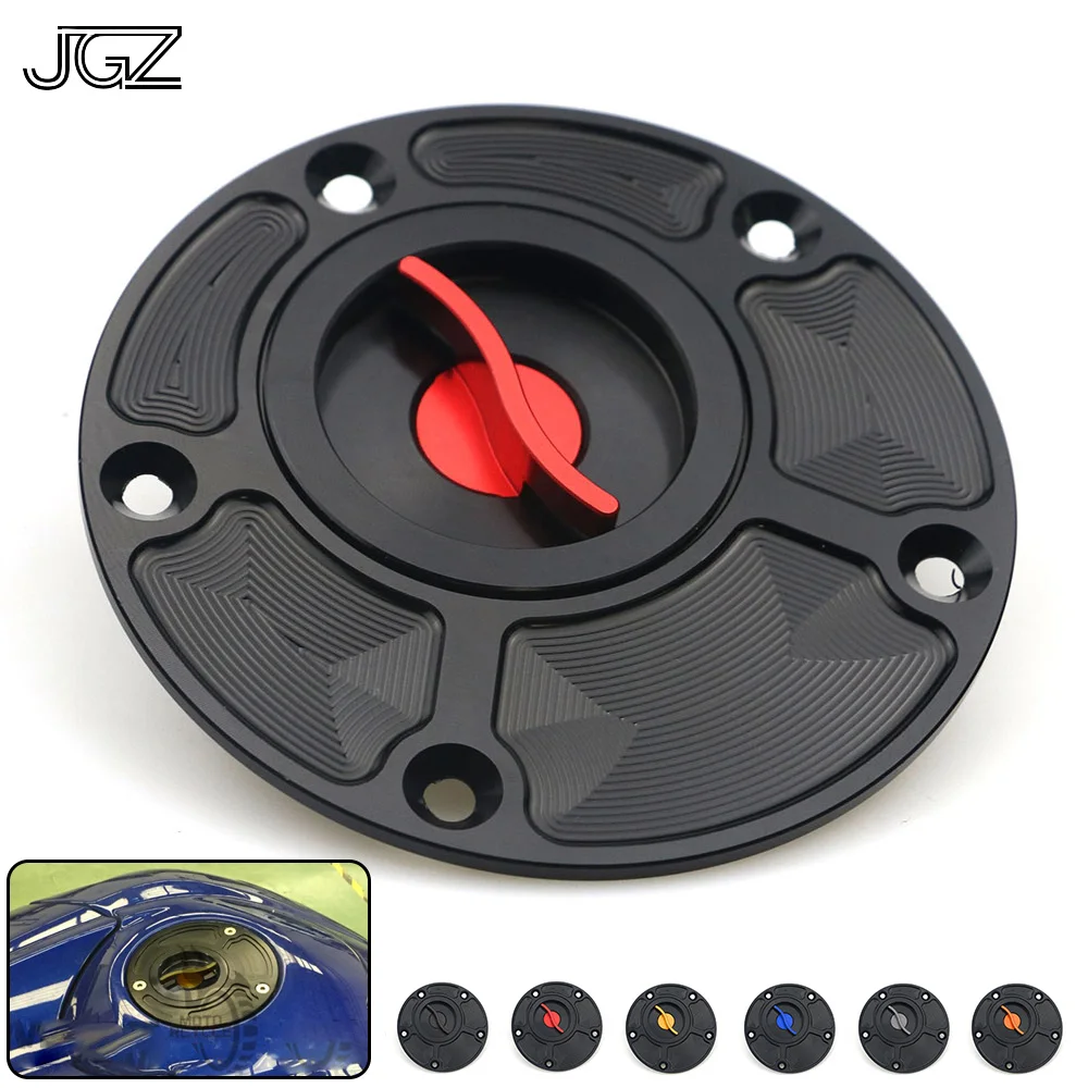 Motorcycle CNC Aluminum Fuel Tank Cap Cover Guard Protector Modified Accessories for Yamaha MT07 MT09 YZF R6 R1 R25 FZ1 FZ6 R3