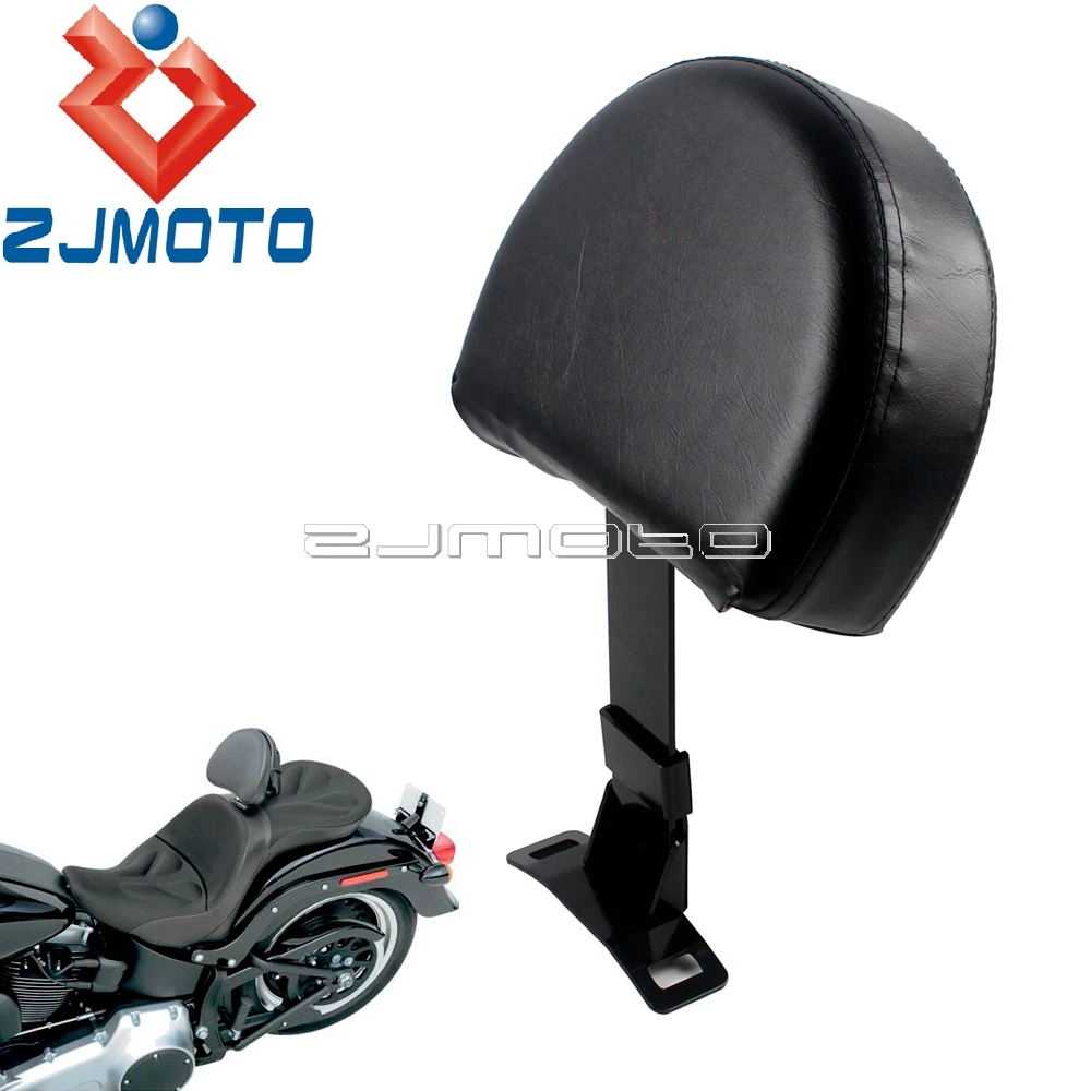 Motorcycle EZ ON/OFF Driver Backrest High Seat Plug In Backrest For Harley Touring Electra Glide Ultra Classic Tri-Glide Bikes