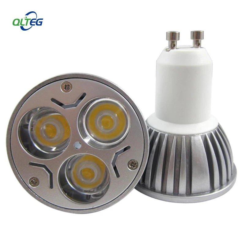 4PCS/Lot Free Shipping 3W GU10 LED Bulb LED spotlight Bulb Warm White Cool White LED celling light down light lamp Epistar