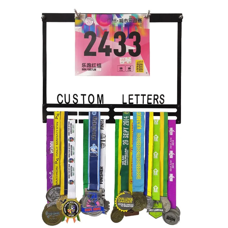 

Marathon Bib and Medal Hanger