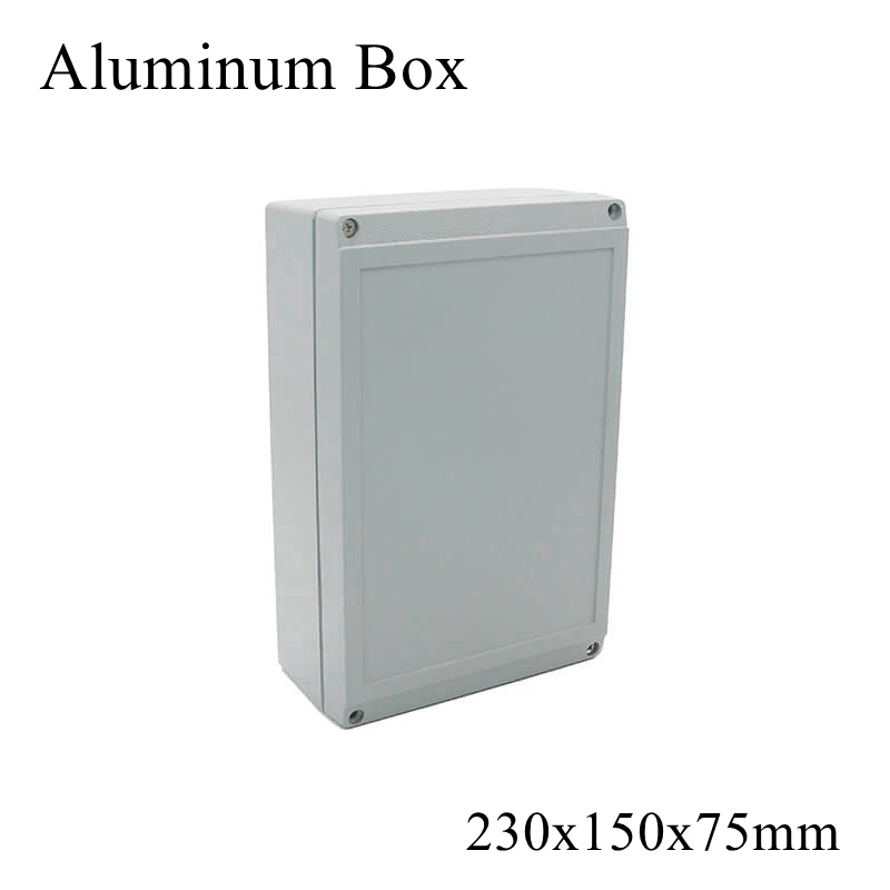 

FA10 230x150x75m IP65 Waterproof Aluminum Junction Box Electronic Terminal Sealed Diecast Metal Enclosure Case Connector Outdoor