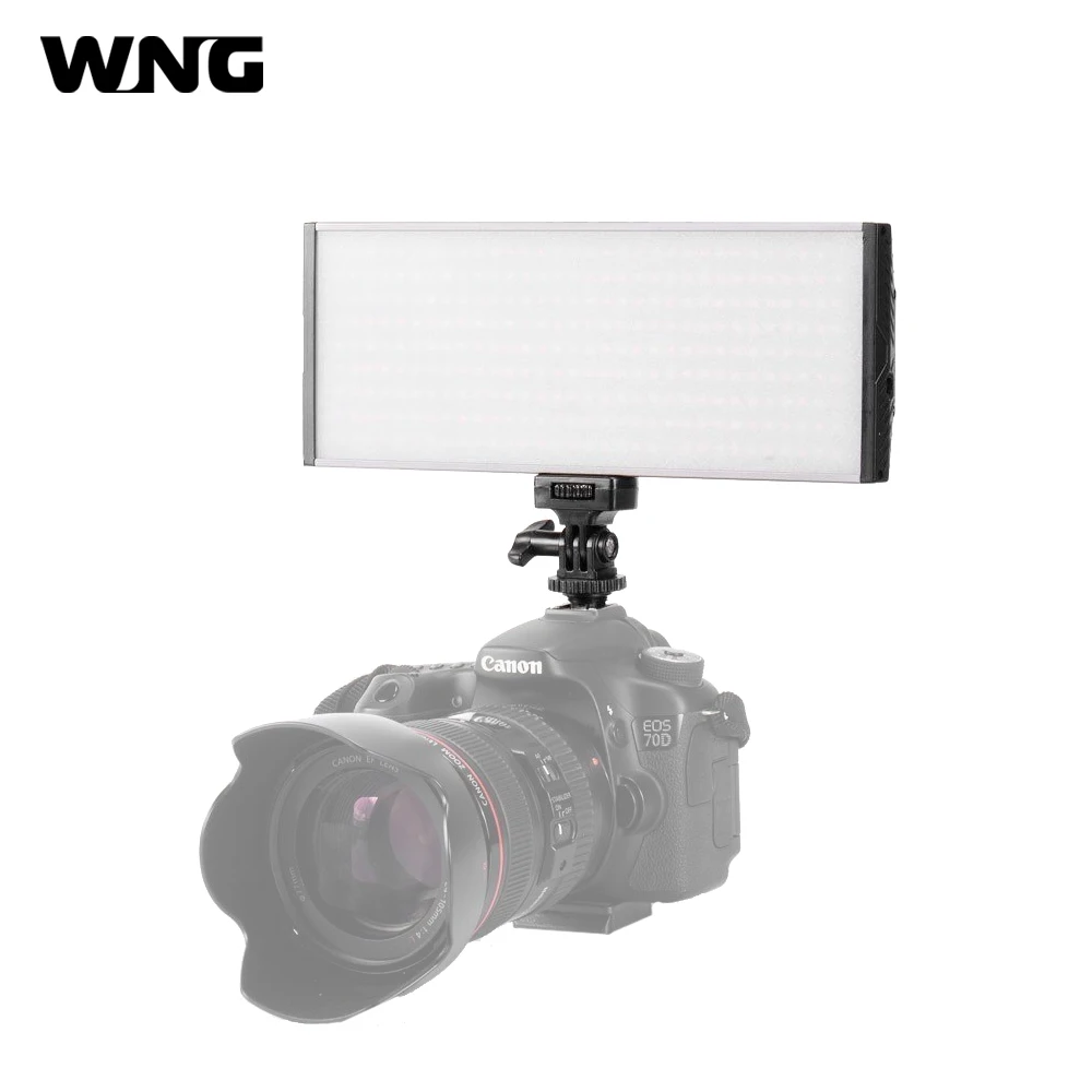 

PRO 30W Bi Color LED Video Light Portable Panel with LED Display and Hot-shoe Mount for Camera and DSLR or Camcorder