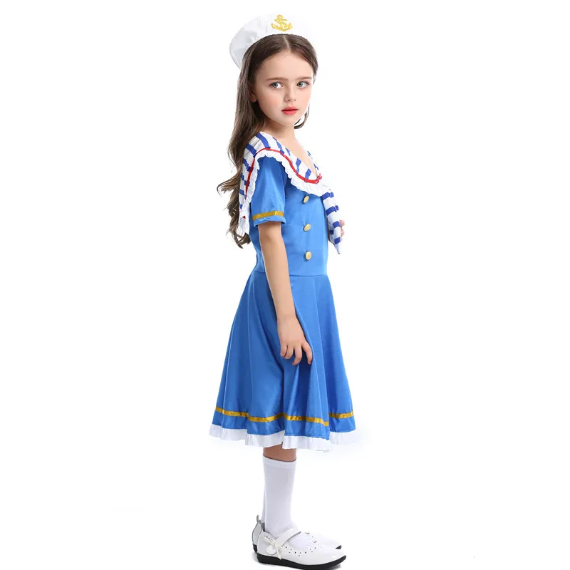 S-L Bol Halloween Marin Costumes Enfants Uniformes De La Marine Pour Enfants, Cosplay Carnaval Pourim Parade Masade Tim Py Play Party fur s