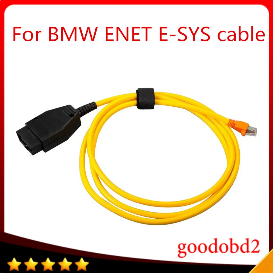 2017Car diagnostic cable For BMW ENET obd2 16pin ECU Interface Cable E-SYS ICOM Coding F-Series ESYS F25 X3 GT  Data Cable