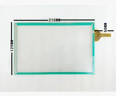 215*129 New 9 inch 8 wire resistance touch screen 8 line industrial industrial control LCD touch screen 215MM*129MM