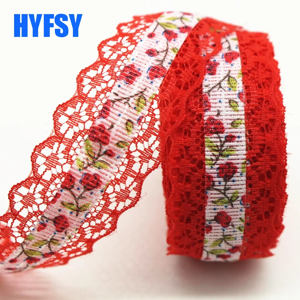 20 Yards 28MM Lace Ribbon DIY Handmade Material Gift Wrapping Hair Accessories Colorful Bows Skirt Edge Home Decoration