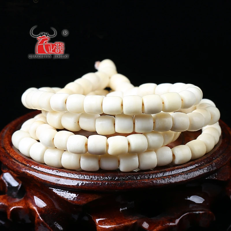 20PCS Tibetan yak bone bracelet,prayer beads natural cow bone bucket bead DIY accessories. beads for jewelry making