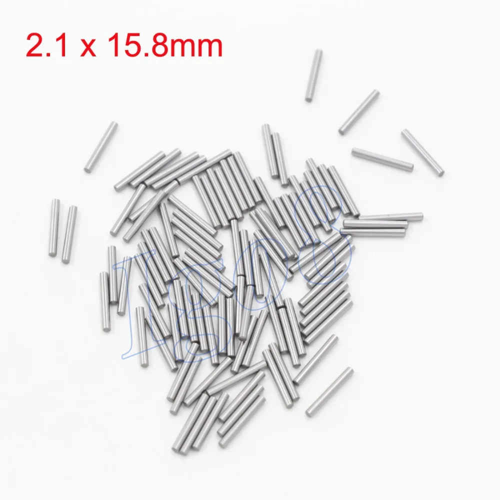 Great Quality 300PCS Steel 2.1mm x 15.8mm Dowel Pins