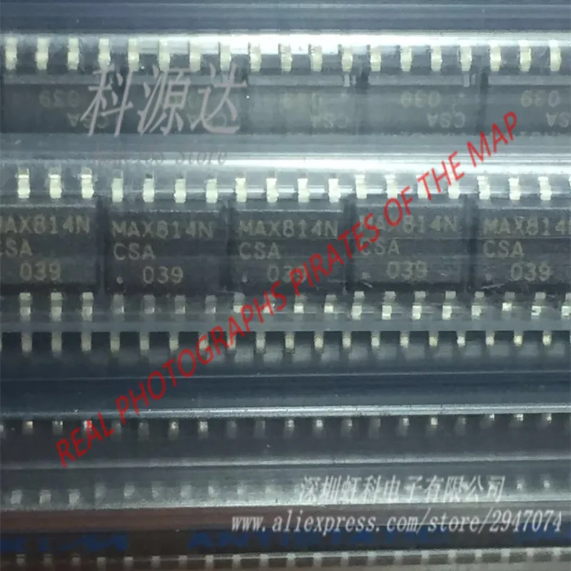 5pcs/lot   MAX814NCSA   MAX814   IC SUPERVISOR MPU LP 8SOIC