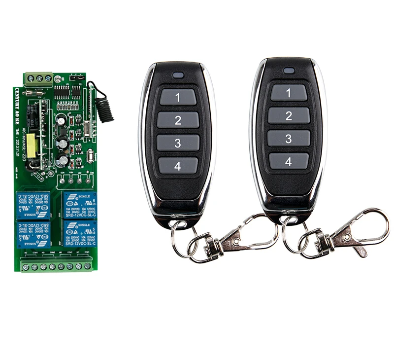AC 220 В 85 В 110 В 120 В 220 В 250 В 10 A 4 канала RF беспроводной пульт дистанционного управления приемник передатчик 433 МГц AC 220 В 85 В 110 В 120 В 220 В 250 В 10 A 4 канала RF беспроводной пульт дистанционного управления приемник передатчик 433 МГц