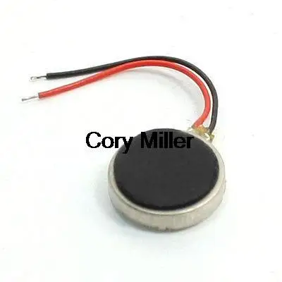 DC 3V 12000RPM Two Wired 10mm x 3mm Coin Cell Phone Vibration Motor