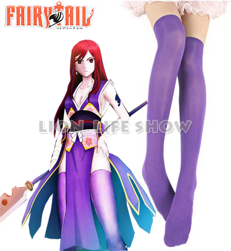 

Biamoxer Erza Scarlet Forever Empress Armor Stockings Cosplay Accessor