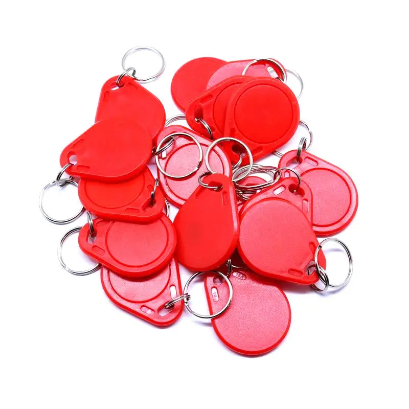 100 PCS 13.56 MHz 1 k IC UID Telecomando Variabile Token Scrivibile R/W Chiave IC Tag ISO14443A